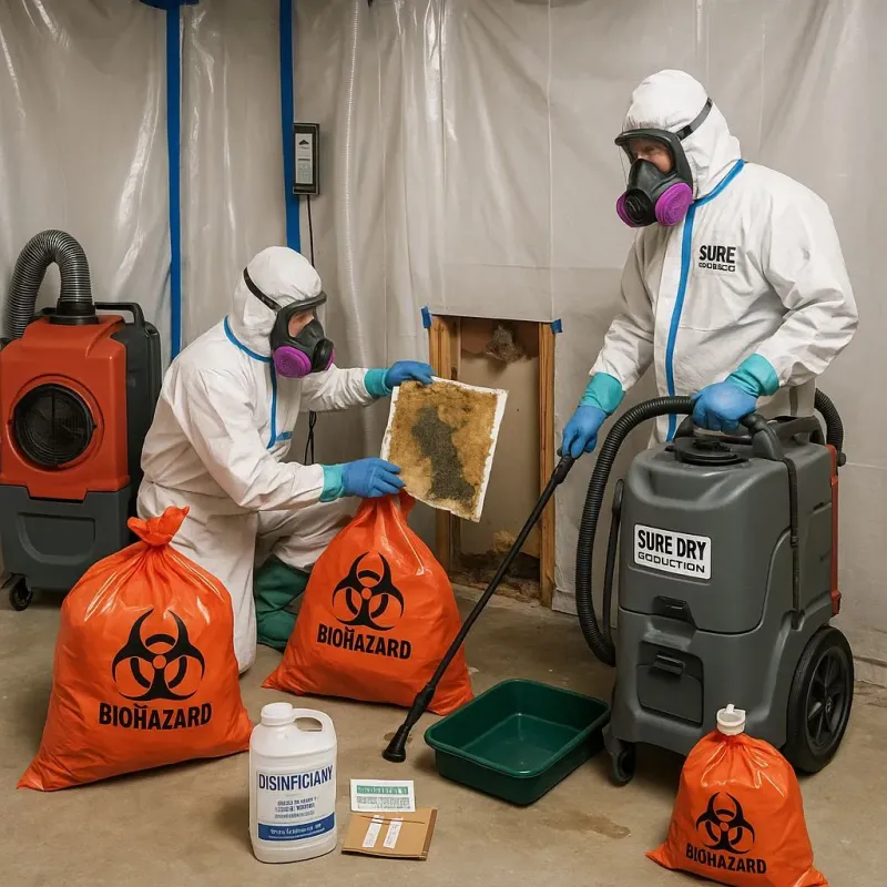 Contaminated Water Handling Protocols process in Rancho Murieta, CA